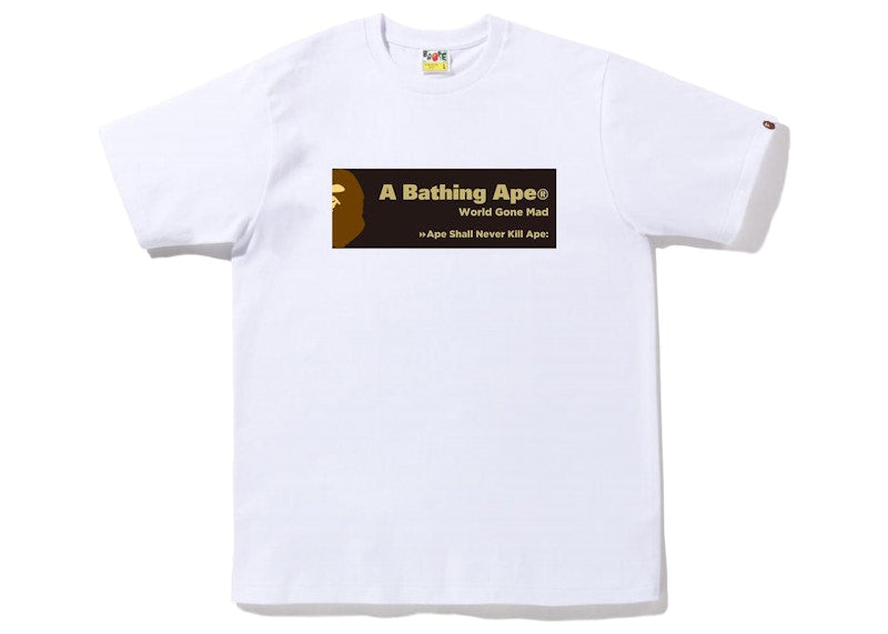 BAPE Archive Graphic #7 Tee White
