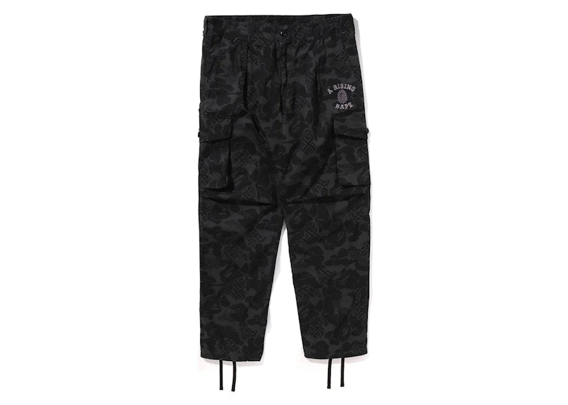 BAPE Asia Camo Army Pants Black