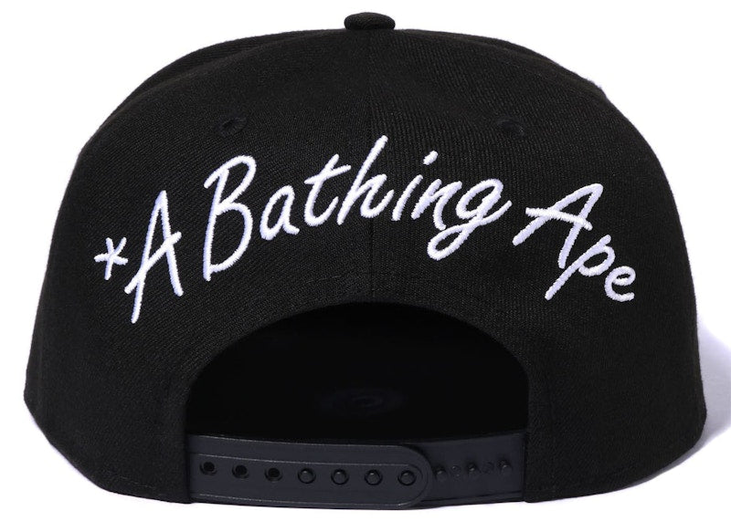 BAPE B Logo A Bathing Ape 9Fifty New Era Cap Black