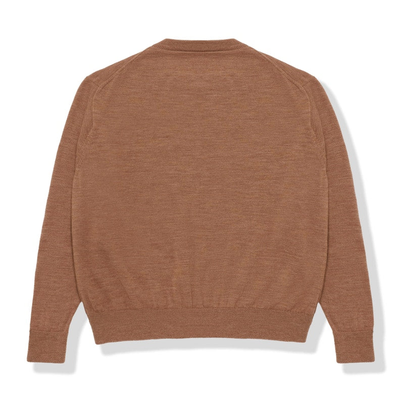 BAPE BLACK Ape Head Pullover Knit Brown