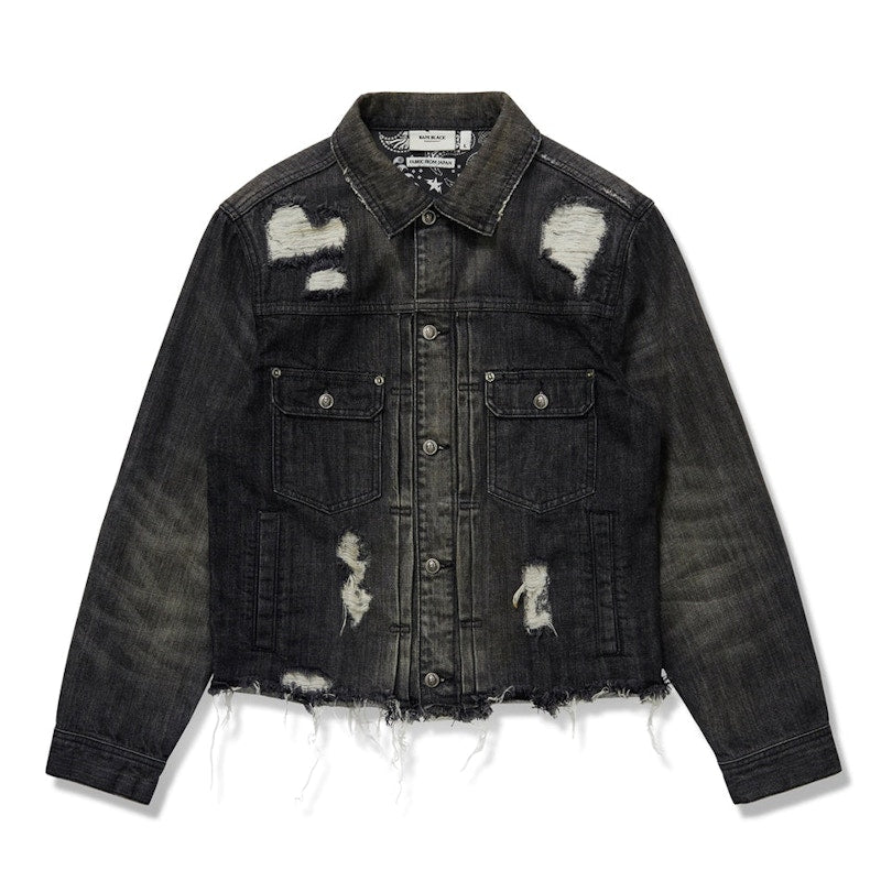 BAPE BLACK Denim Jacket Black