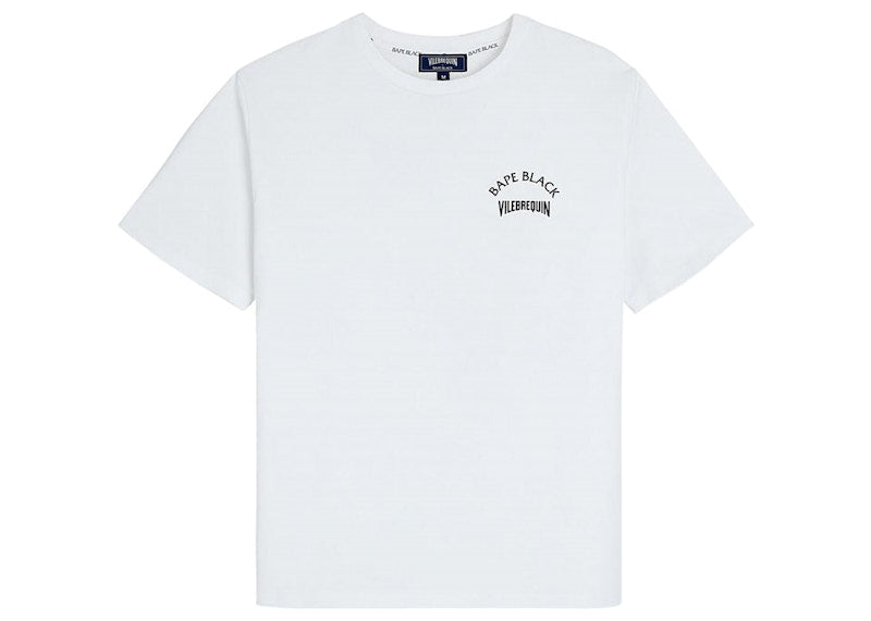 BAPE BLACK x Vilebrequin Back Print Tee White