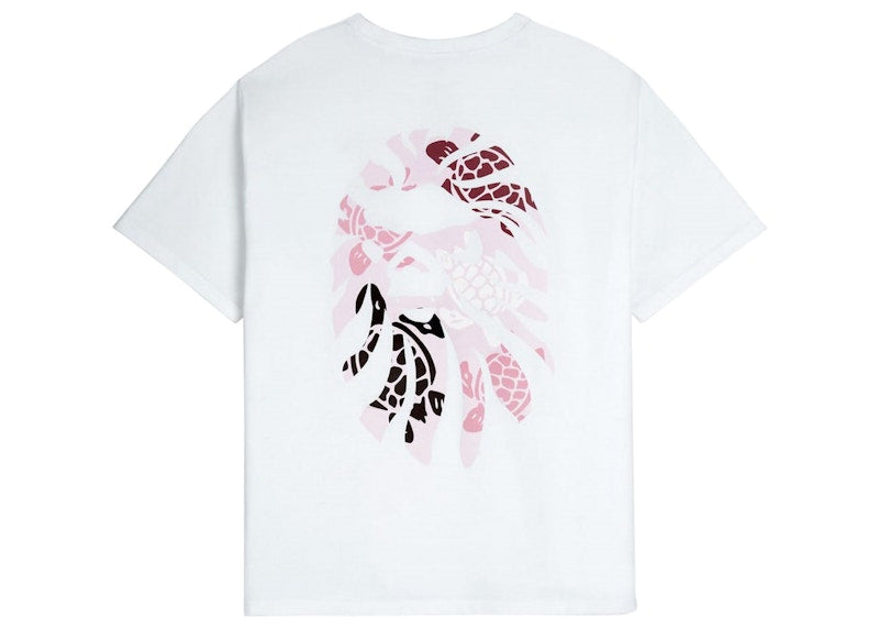 BAPE BLACK x Vilebrequin Back Print Tee White