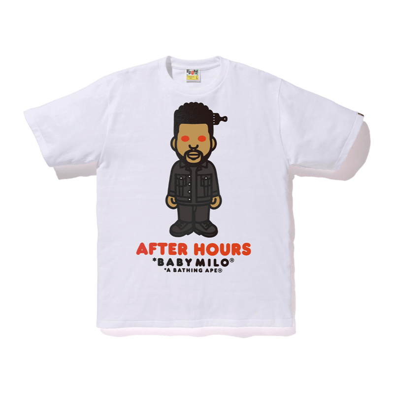 BAPE Baby Milo After Hours Tee White