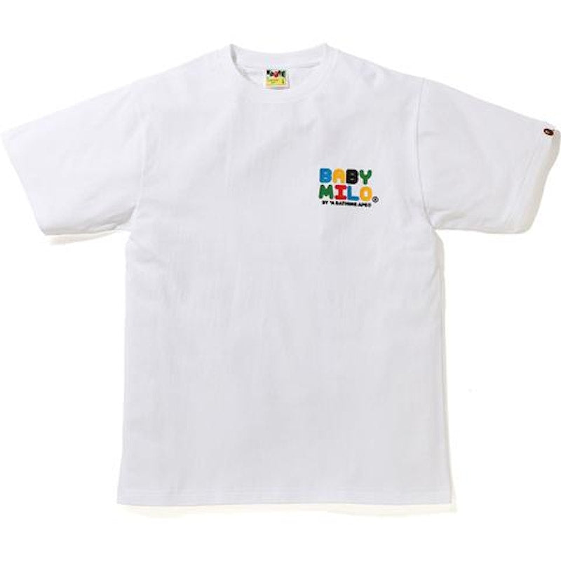 BAPE Baby Milo BMX Bunny Hop Tee White