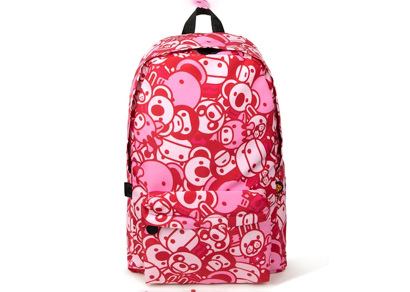 BAPE Baby Milo Backpack (SS23) Pink