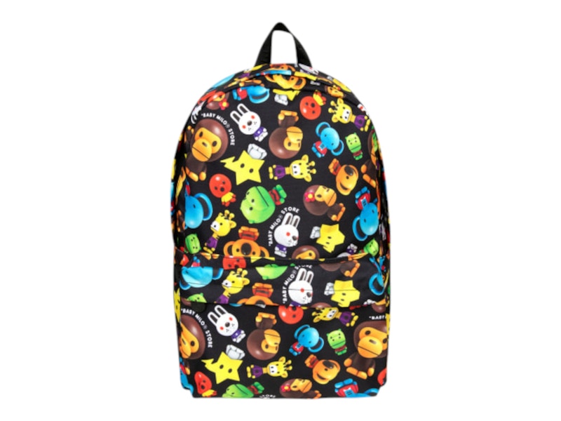 BAPE Baby Milo & Friends Backpack Black