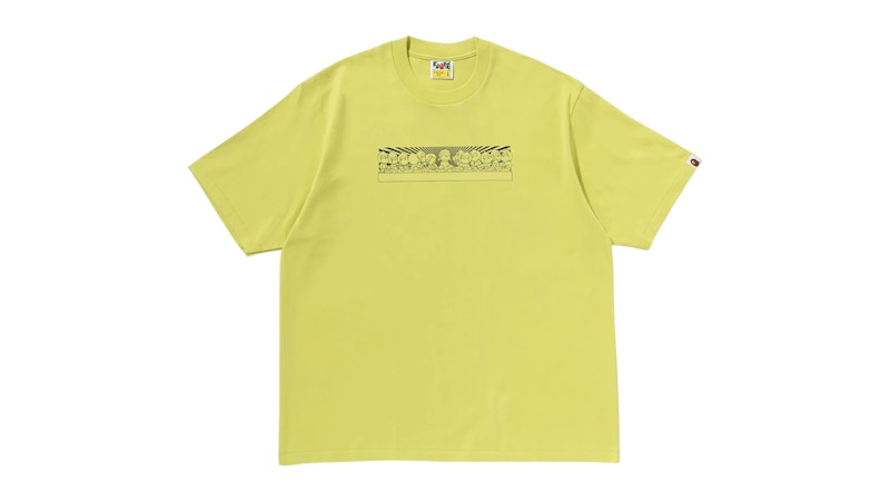 BAPE Baby Milo Graphic Relaxed Fit Tee Yellow