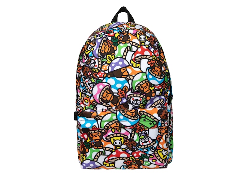 BAPE Baby Milo Large Backpack Multicolor