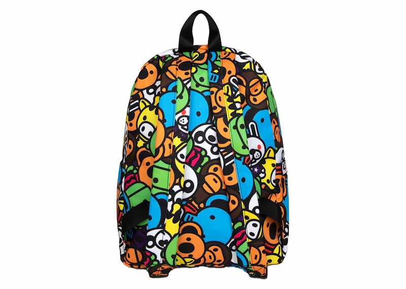 BAPE Baby Milo Medium Backpack Multi