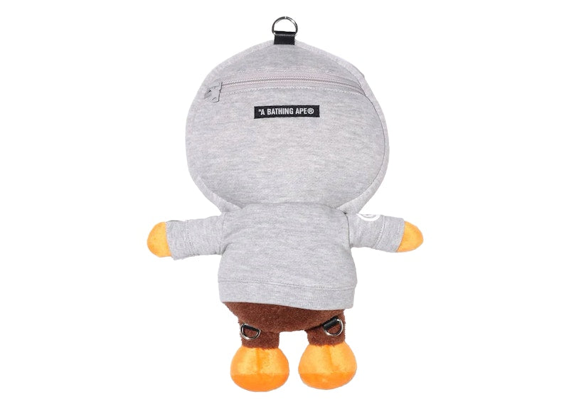 BAPE Baby Milo Plush Doll Backpack Brown
