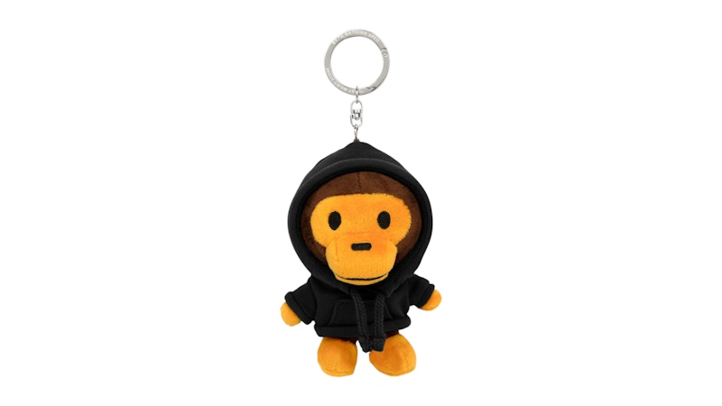 BAPE Baby Milo Plush Doll Keychain Black