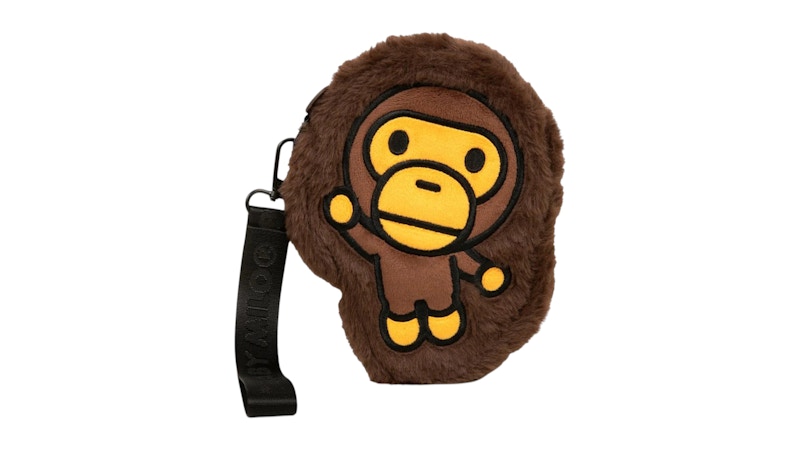 BAPE Baby Milo Pouch (FW25) Brown