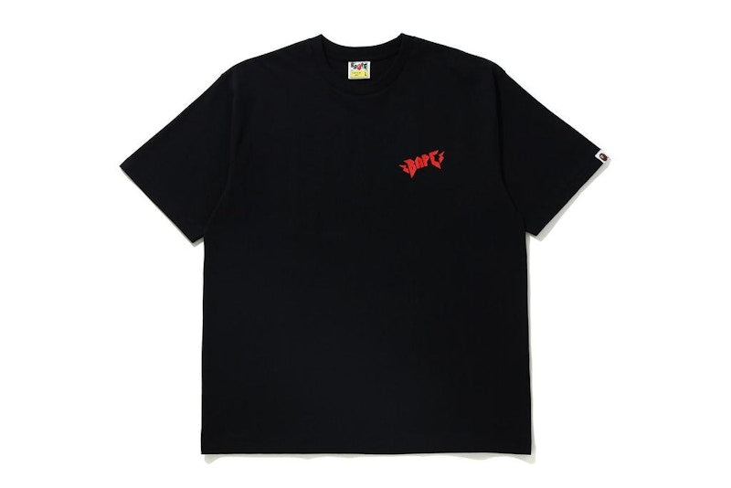 BAPE Baby Milo Rock Band Relaxed Fit Tee Black