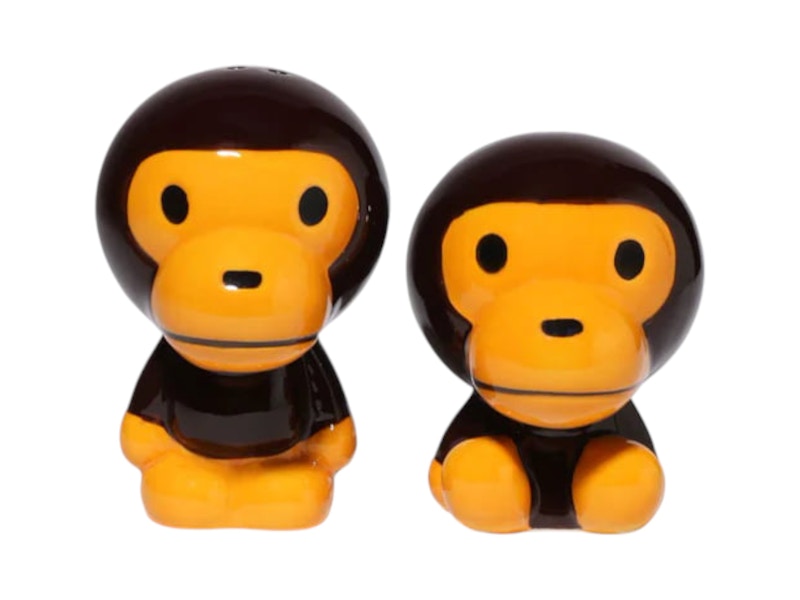 BAPE Baby Milo Salt and Pepper Shaker Brown