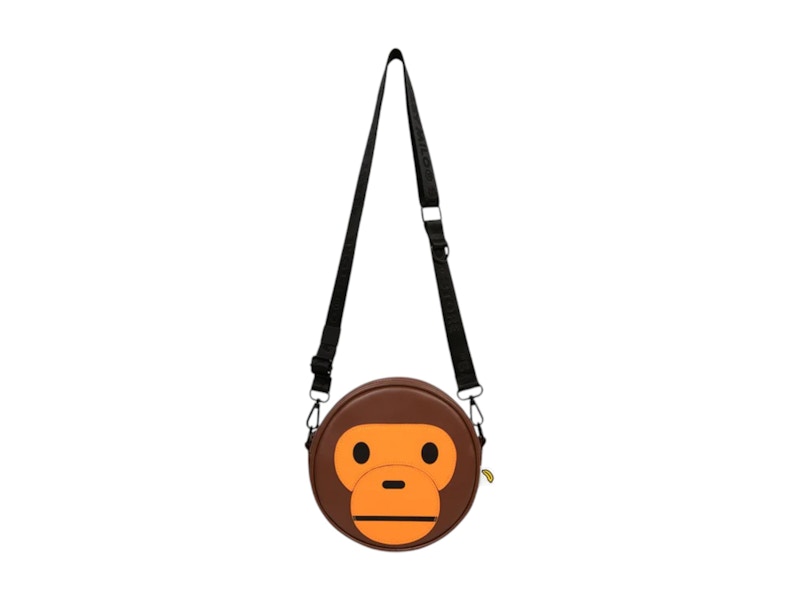 BAPE Baby Milo Shoulder Bag Brown