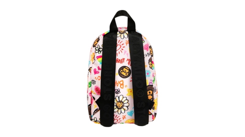 BAPE Baby Milo Soft Mini Backpack Pale Pink