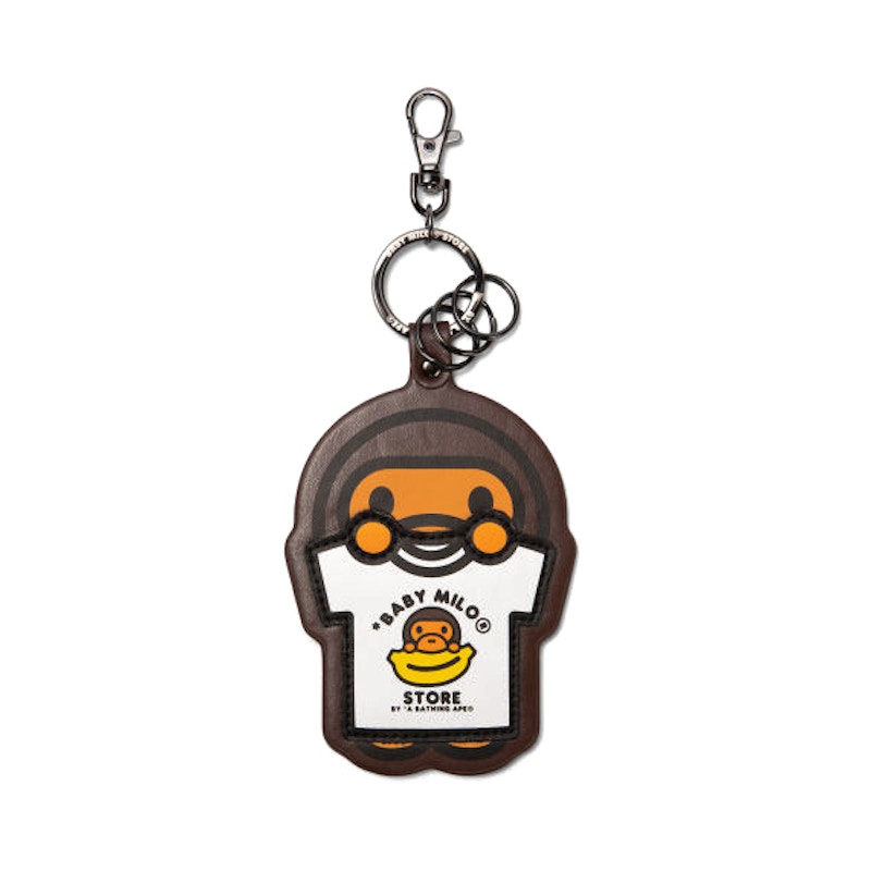 BAPE Baby Milo T-shirts Keyring Coffee
