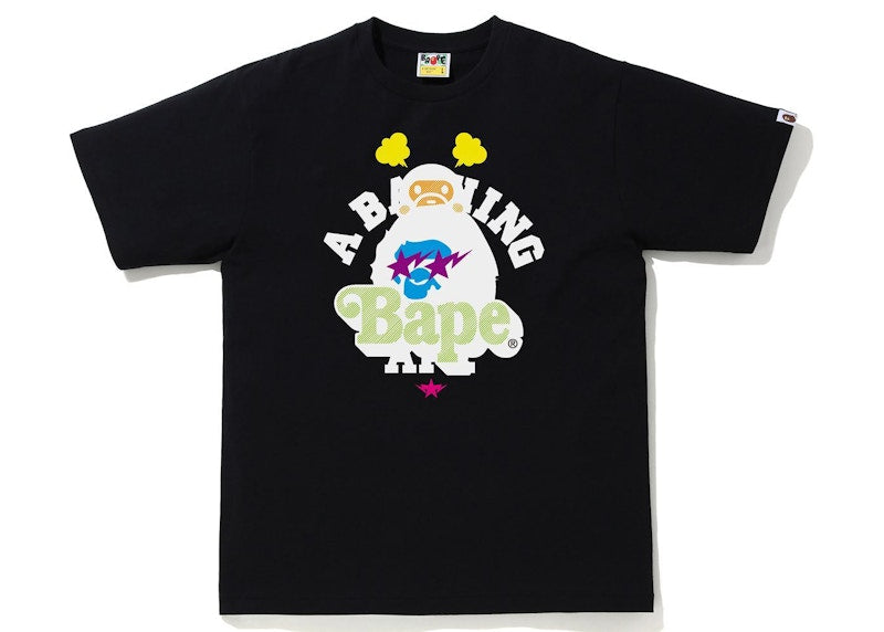BAPE & Baby Milo Tee (SS21) Black