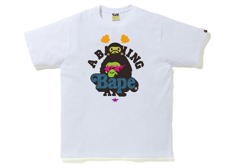 BAPE & Baby Milo Tee (SS21) White