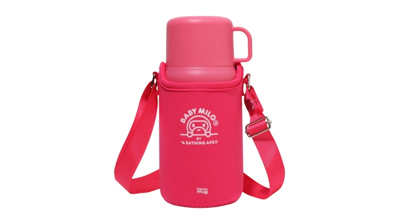 BAPE Baby Milo Water Bottle Pink
