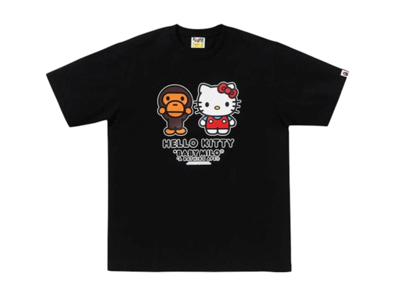 BAPE Baby Milo x Hello Kitty Ginza Exclusive T-shirt Black