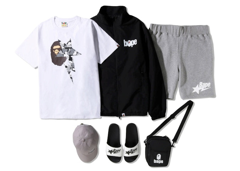 BAPE Bag 2022 Premium Japan Exclusive Pack (Mens) Grey Camo