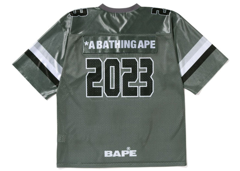 BAPE Bape Football Jersey Grey