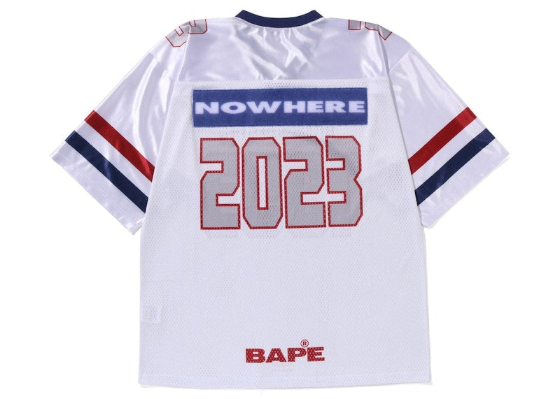 BAPE Bape Football Jersey White