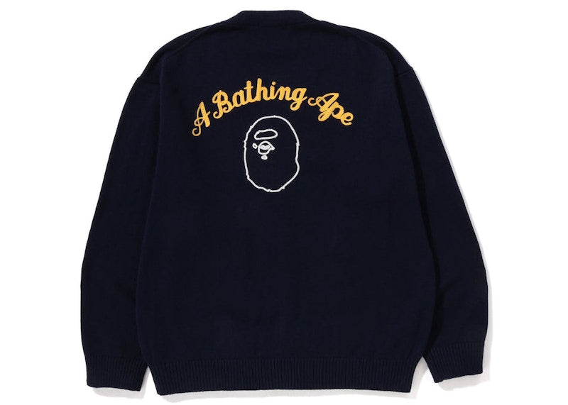 BAPE Bape Knit Cardigan (SS23) Navy