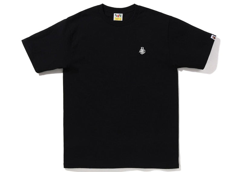 BAPE Bape Logo One Point Tee Black