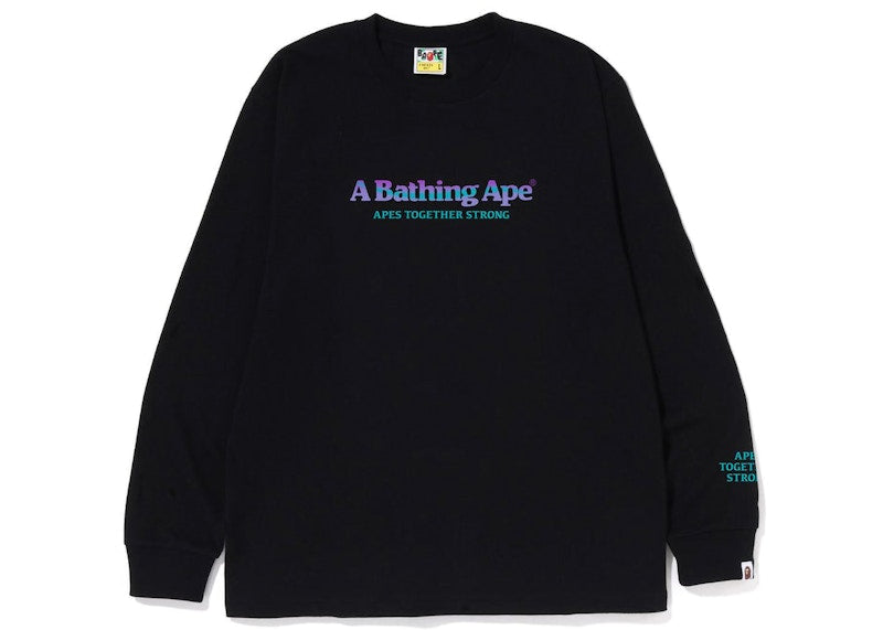 BAPE Bape Mountain L/S Tee (FW22) Black