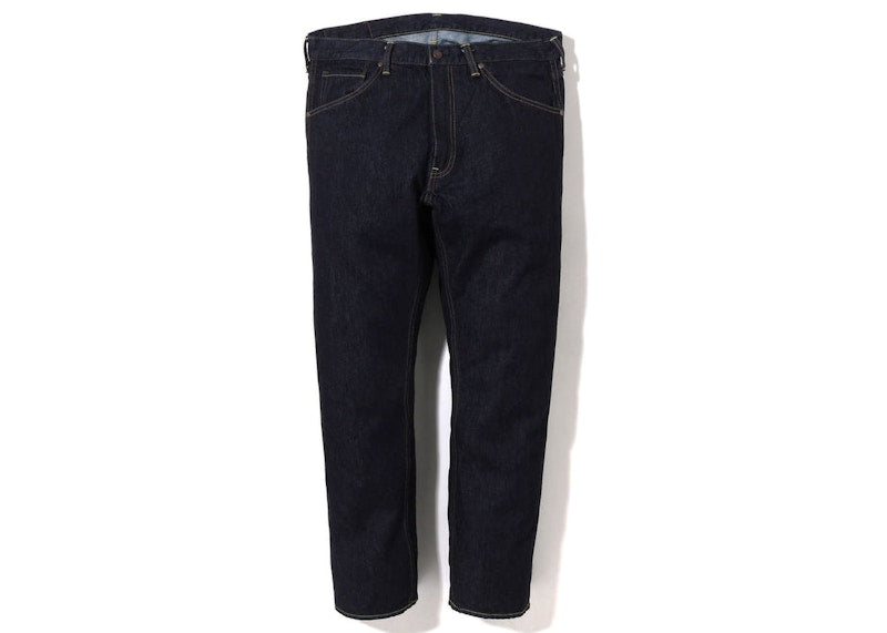 BAPE Bape Sta Relaxed Fit Denim Pants Indigo