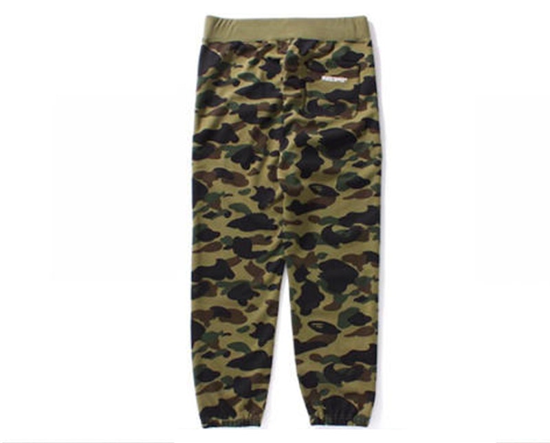 BAPE Bape Windstopper 1st Camo Slim Sweatpants Green