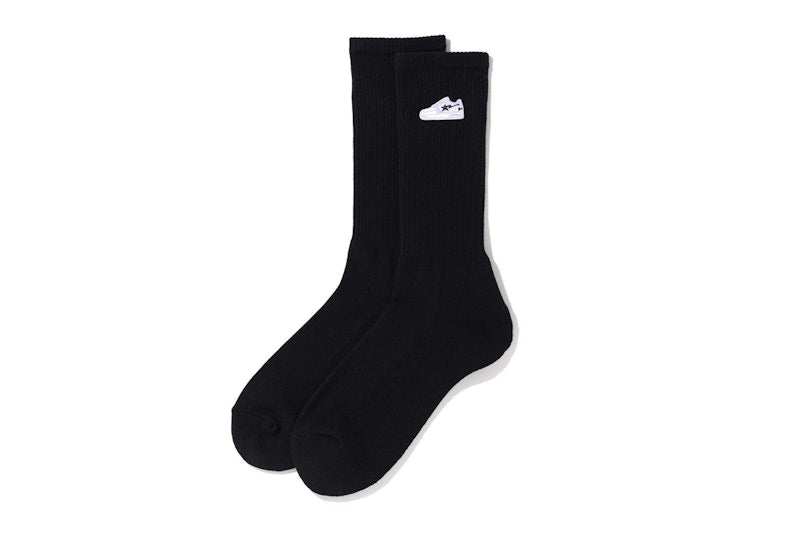 BAPE Bapesta One Point Socks Black