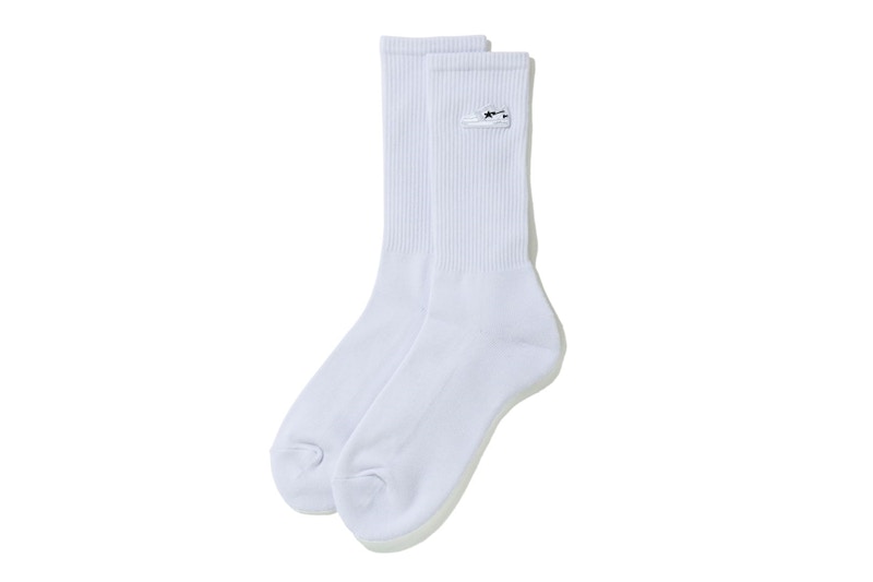 BAPE Bapesta One Point Socks White