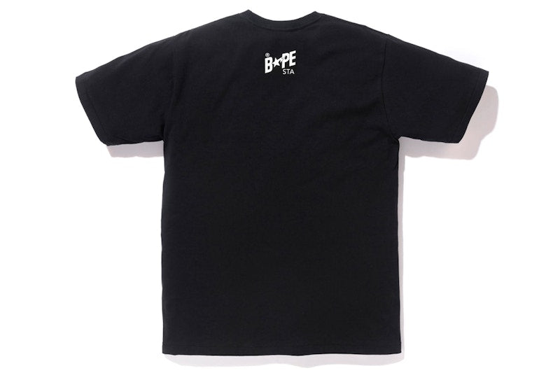 BAPE Bapesta One Point Tee Black