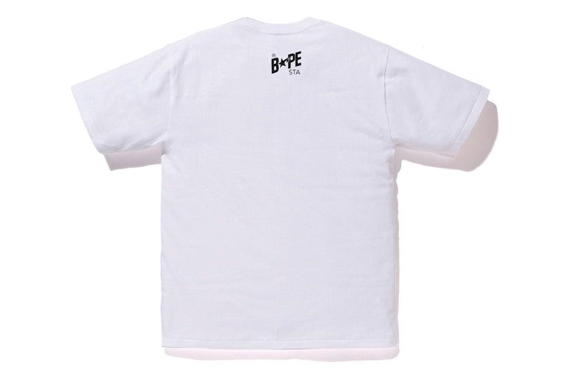 BAPE Bapesta One Point Tee White