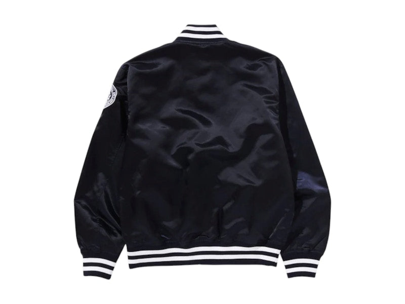 BAPE Baseball Varsity Jacket Navy