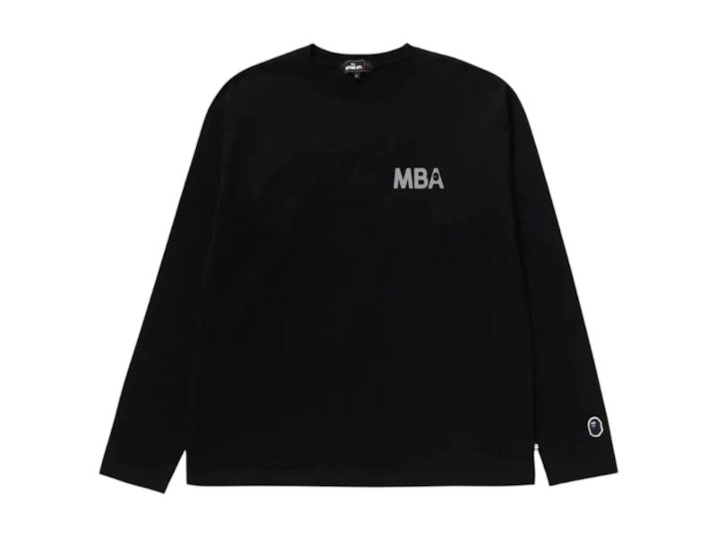 BAPE Basic L/S Tee Black