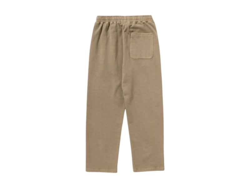 BAPE Bathing Ape Logo Relaxed Fit Sweatpants Beige