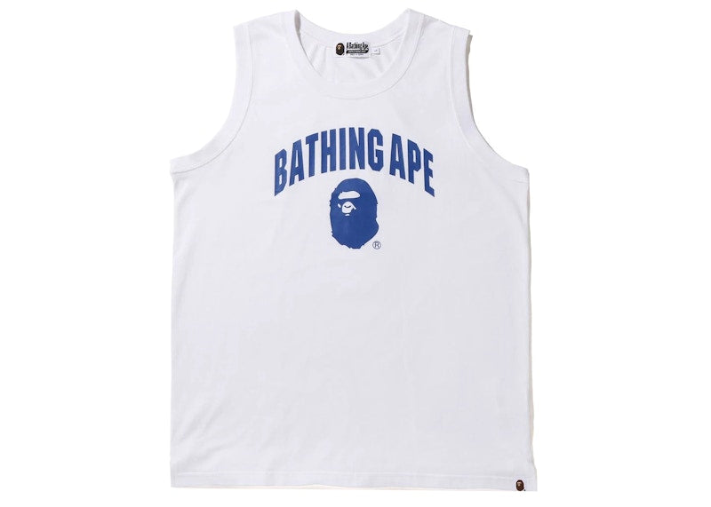 BAPE Bathing Ape Tank Top White