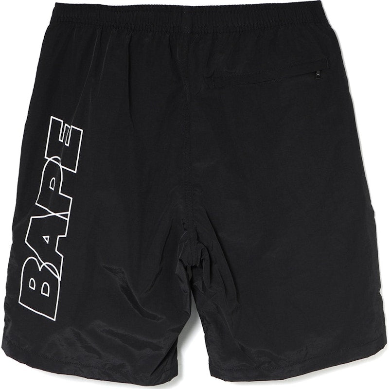 BAPE Beach Pants Black