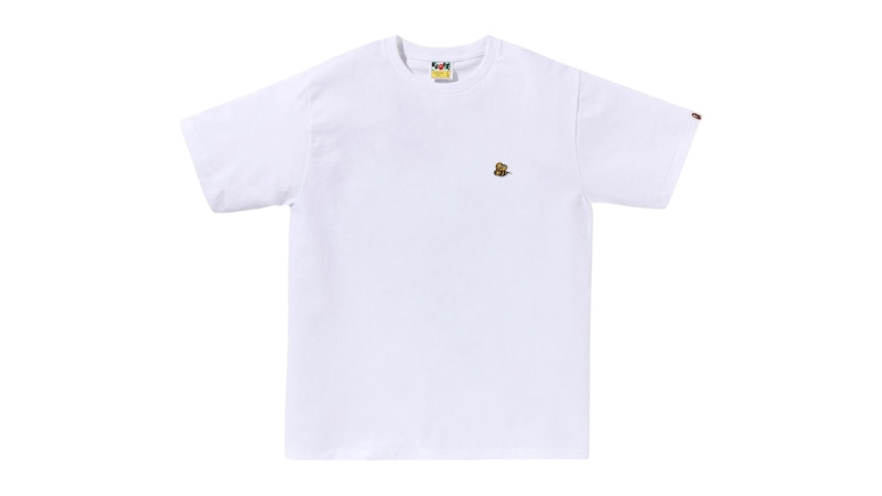 BAPE Bee One Point Tee Tee White