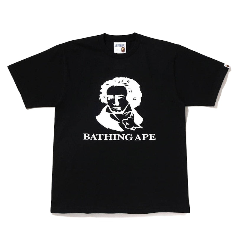BAPE Beethoven Tee Black