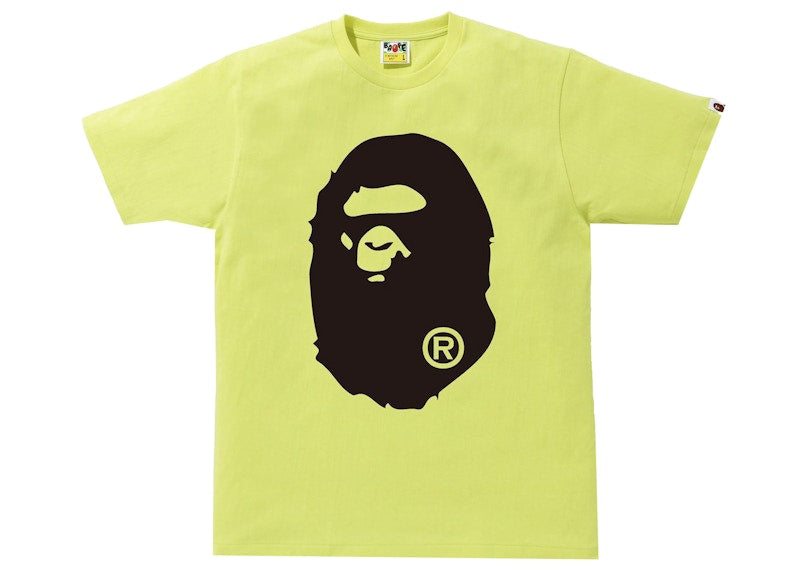 BAPE Bicolor Big Ape Head Tee (FW21) Green