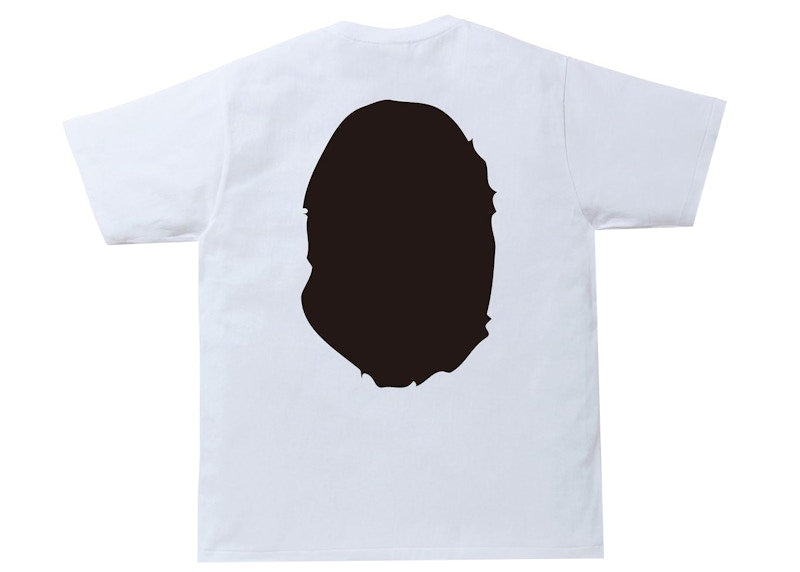 BAPE Bicolor Big Ape Head Tee (FW21/SS22/FW22) White