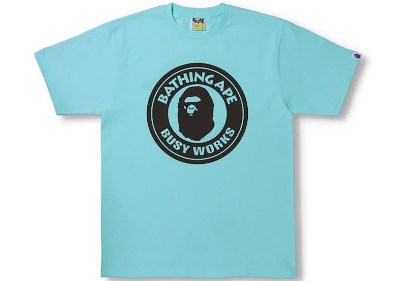 BAPE Bicolor Busyworks Tee (SS22) Sax