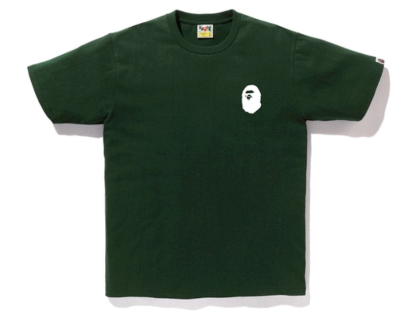 BAPE Bicolor Multi Logo Tee Green