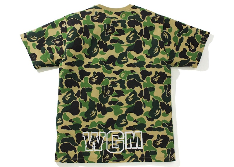 BAPE Big ABC Camo Shark Tee Green